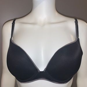 Bundle ofblack and white bras.